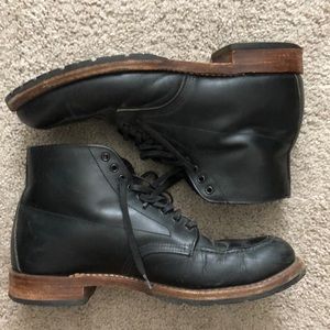 Red Wing boots, black